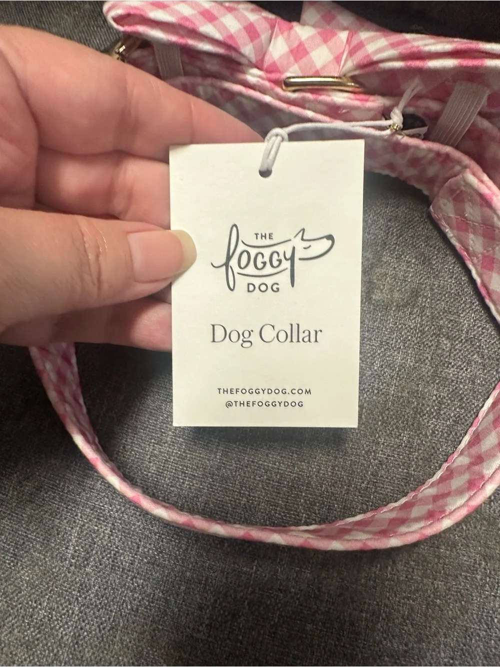 The Foggy Dog cute pink